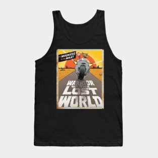 Mystery Science Rusty Barn Sign - Warrior of the Lost World Tank Top